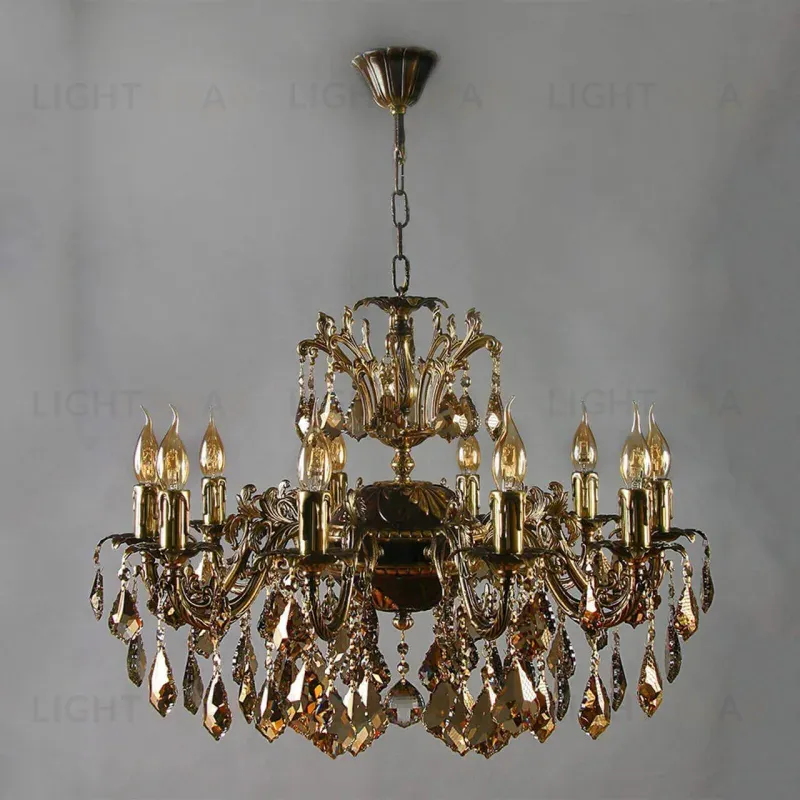 Подвесная люстра Ambiente Granada 2118/10 PB Honey Leaf 2118/10 PB Honey Leaf