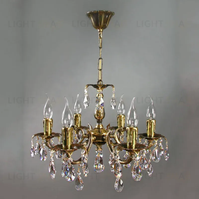 Подвесная люстра Ambiente Benisa 2226/6 PB Tear Drop 2226/6 PB Tear Drop