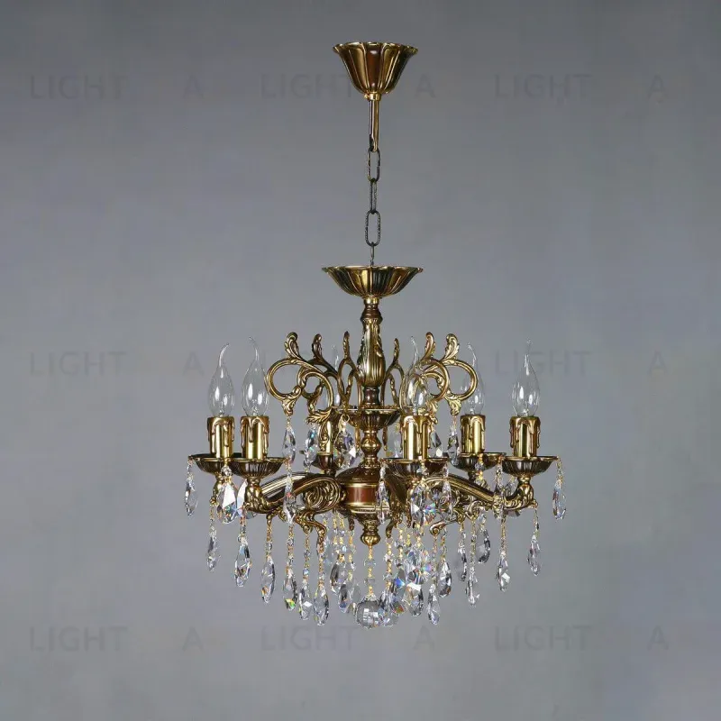 Подвесная люстра Ambiente Leon 2128/6 PB Tear Drop 2128/6 PB Tear Drop
