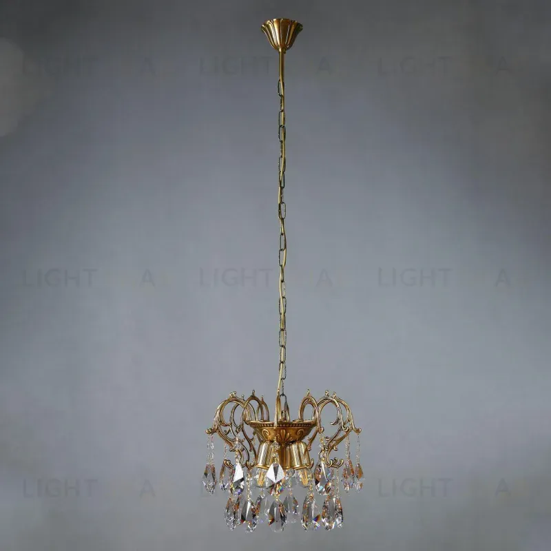 Подвесная люстра Ambiente Alicante 8888/3 CL AB Tear Drop 8888/3 CL AB Tear Drop