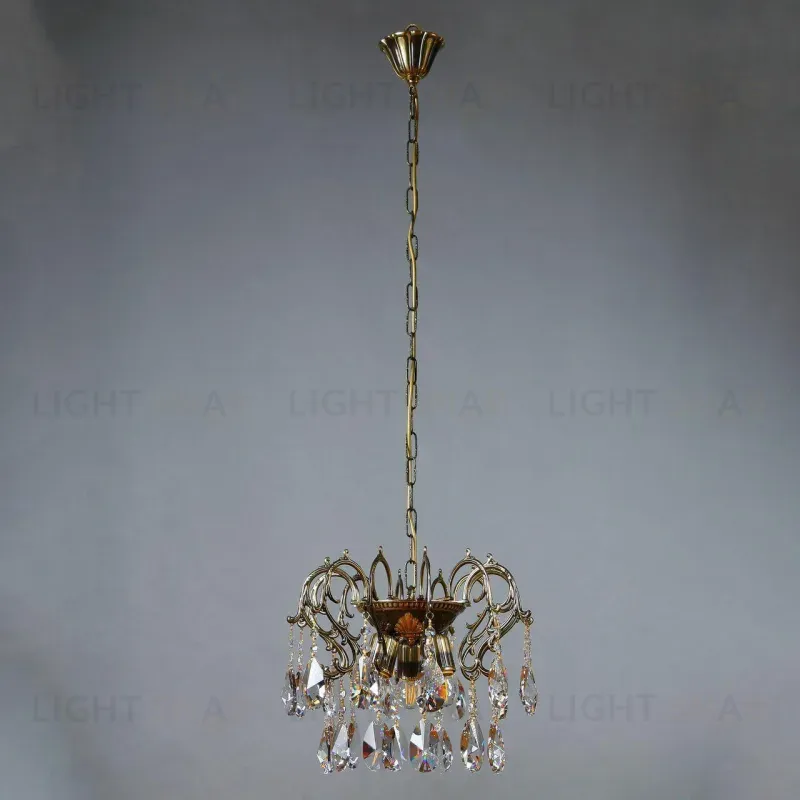 Подвесная люстра Ambiente Alicante 8888/3 CL PB Tear Drop 8888/3 CL PB Tear Drop