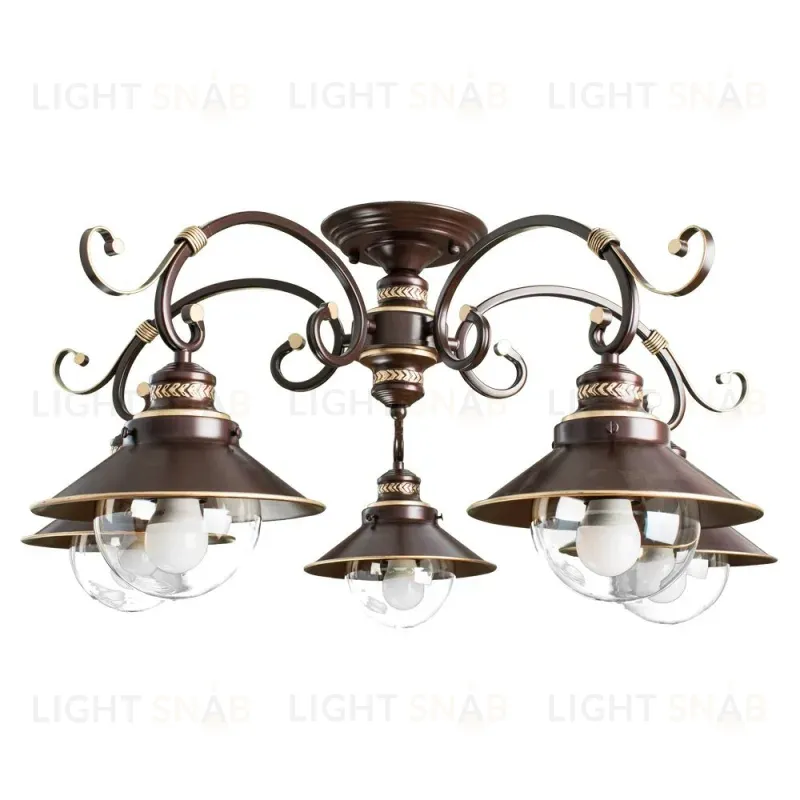 Потолочная люстра Arte Lamp 7 A4577PL-5CK A4577PL-5CK