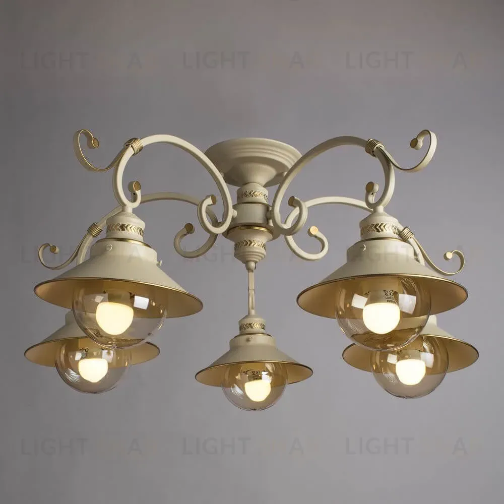 Потолочная люстра Arte Lamp 7 A4577PL-5WG A4577PL-5WG