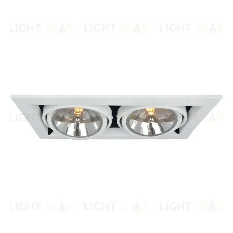 Встраиваемый светильник Arte Lamp Cardani A5935PL-2WH A5935PL-2WH