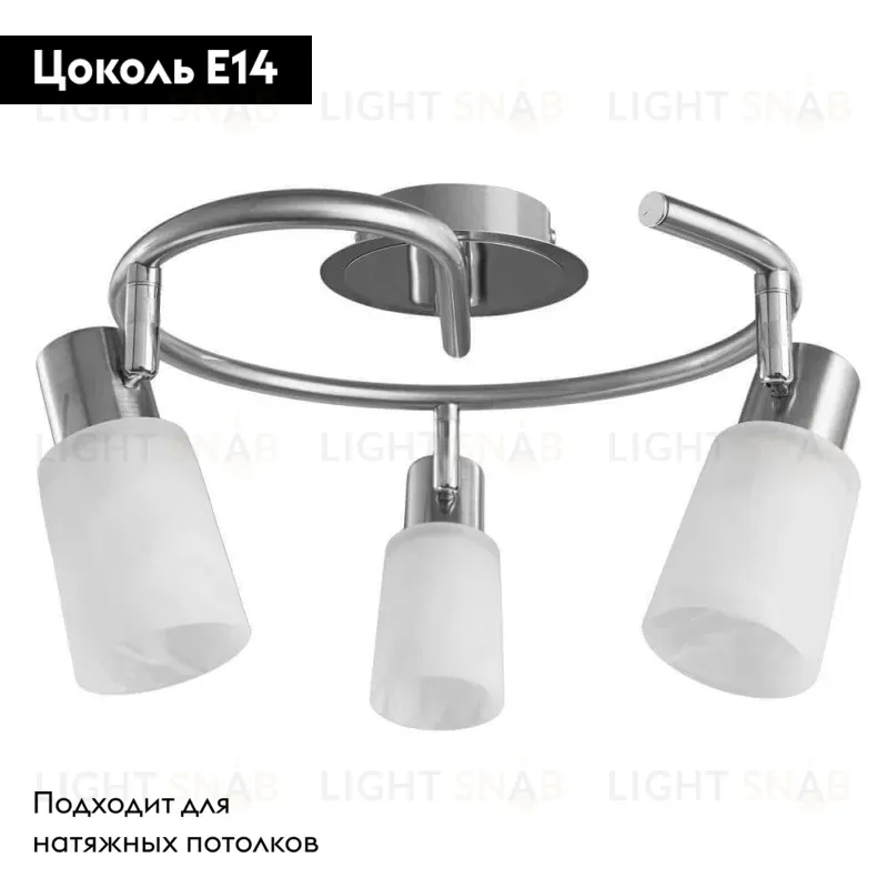Спот Arte Lamp A4510PL-3SS A4510PL-3SS
