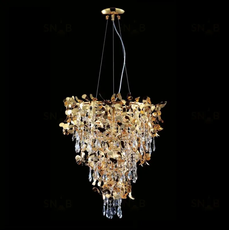 Подвесная люстра Crystal Lux Romeo SP10 Gold D600 Romeo SP10 Gold D600