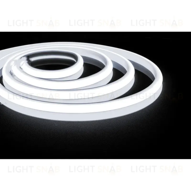 Светодиодная неоновая влагозащищенная лента Feron 14,4W/m 180LED/m 2835SMD холодный белый 5M LS651 32107 32107