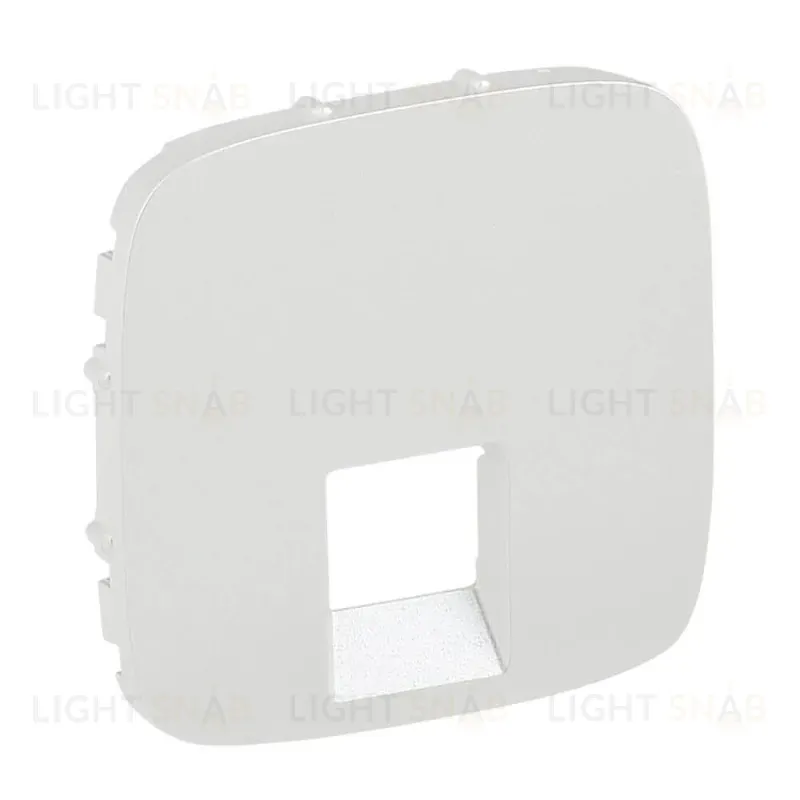 Лицевая панель Legrand Valena Allure розетки телефонной RJ-11/Ethernet RJ-45 жемчуг 755419 755419