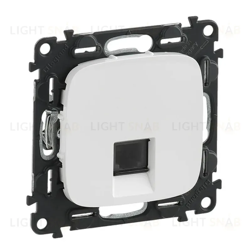 Телефонная розетка RJ11 Legrand Valena Allure белая 753738 753738