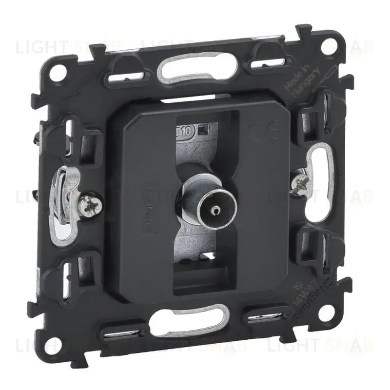 Розетка TV Legrand Valena Мех In Matic c топологией звезда 753051 753051