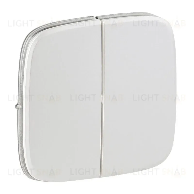 Лицевая панель Legrand Valena Allure выключателя двухклавишного жемчуг 755029 755029