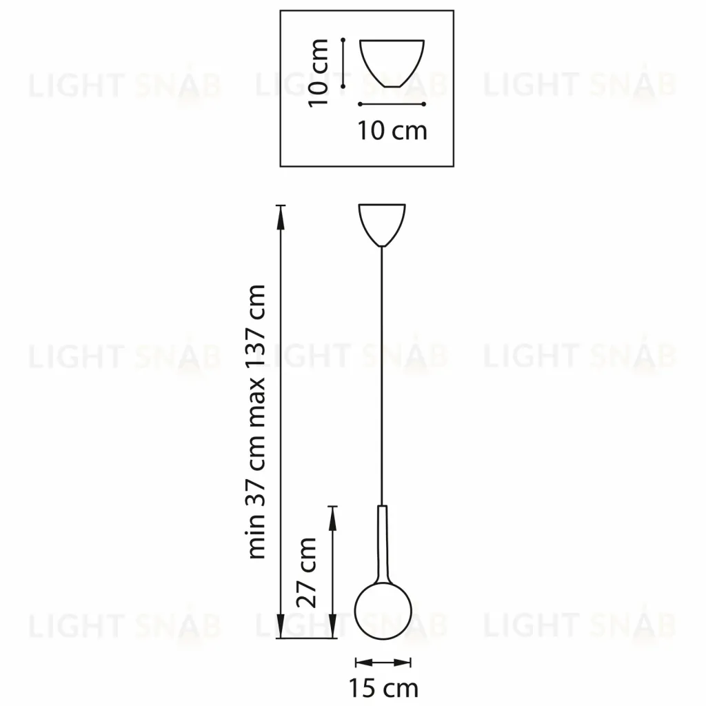 Подвесной светильник Lightstar Globo 813011 813011