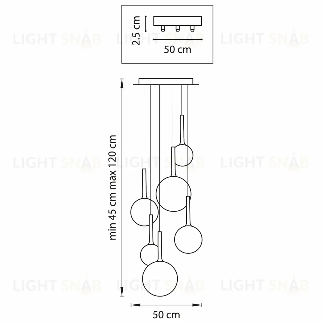 Подвесной светильник Lightstar Globo 813062 813062