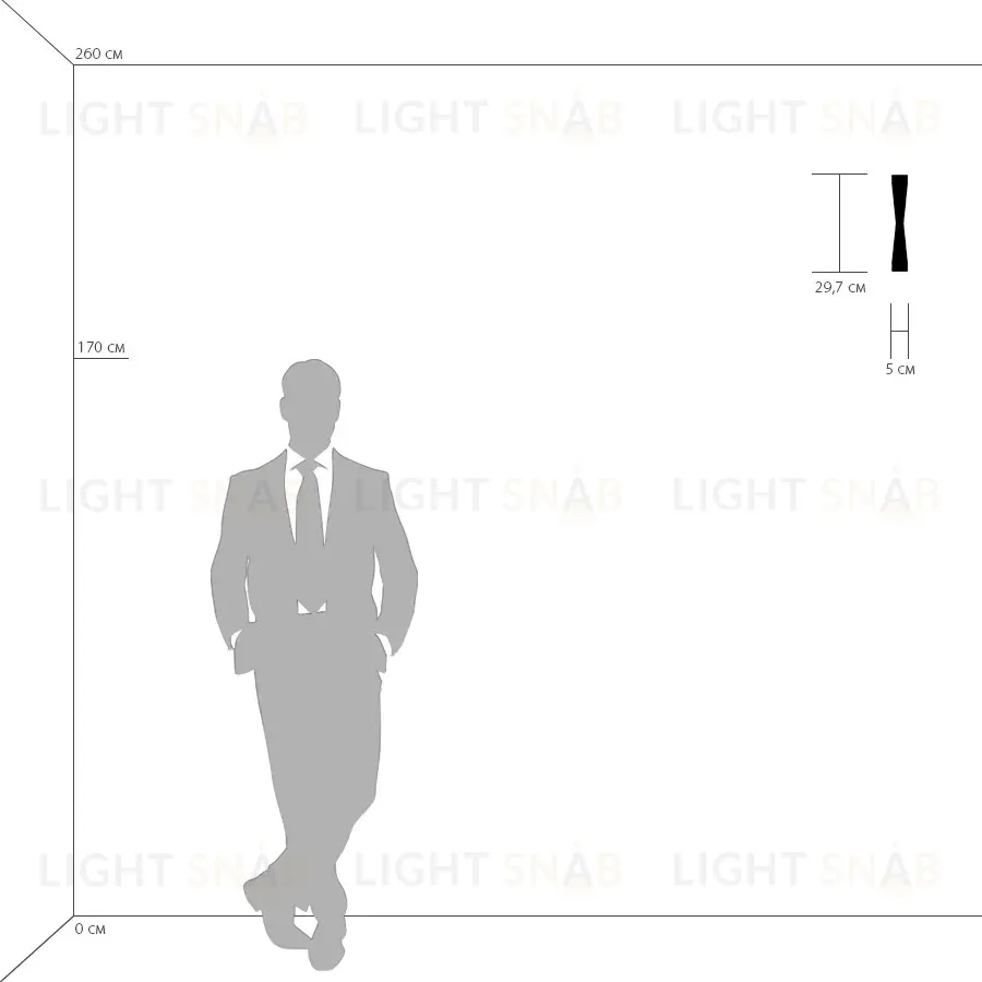 Бра Lightstar Punto 807624 807624