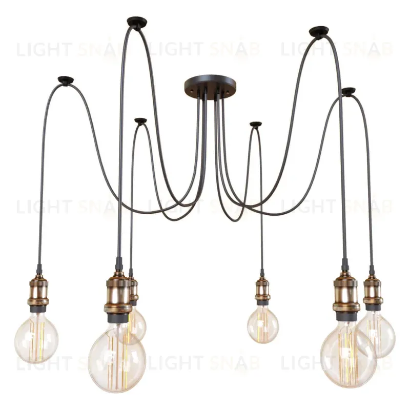 Люстра-паук LOFT IT Spider Loft1162A/6 Loft1162A/6