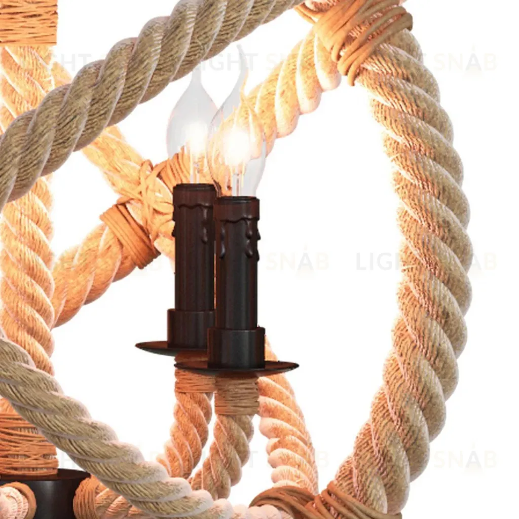Подвесная люстра LOFT IT Rope Loft1194-5 Loft1194-5