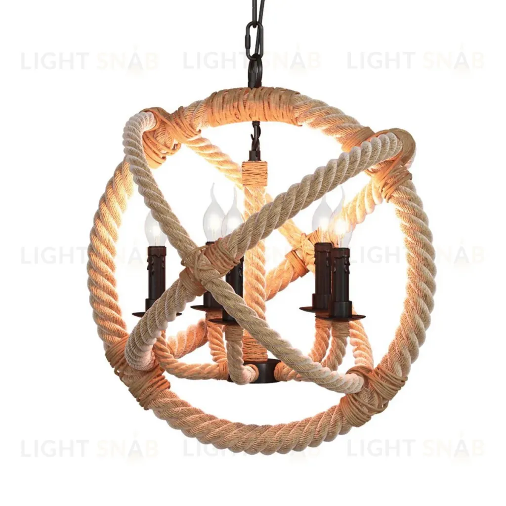 Подвесная люстра LOFT IT Rope Loft1194-5 Loft1194-5