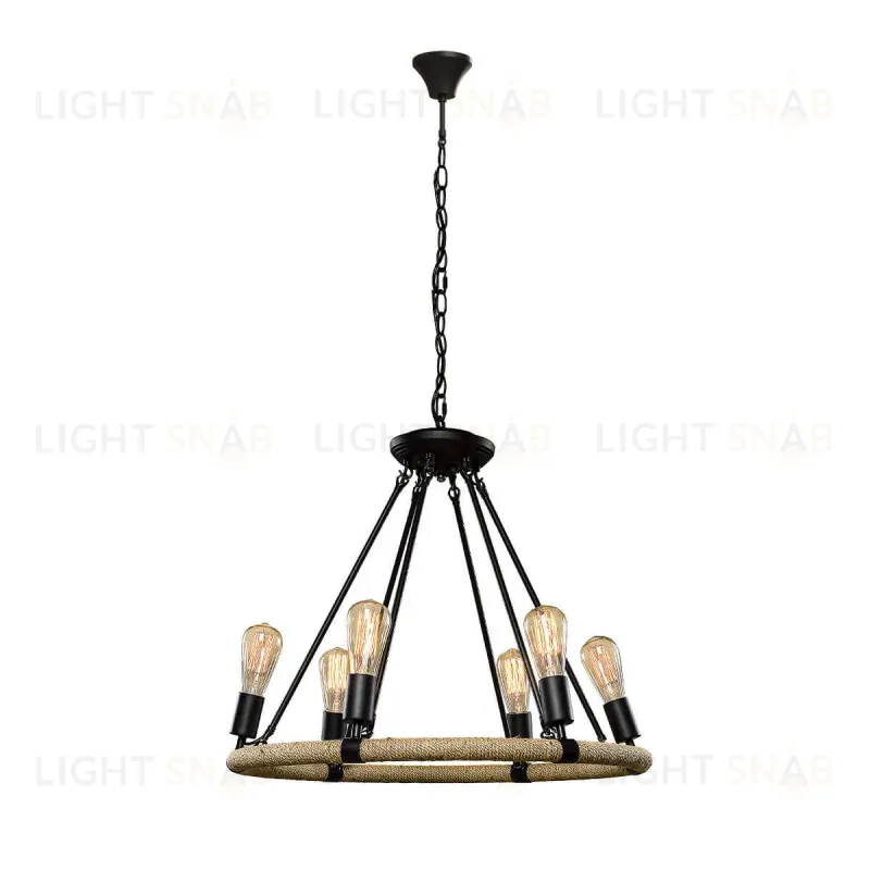 Подвесная люстра LOFT IT Rope filament Loft1861/6 Loft1861/6