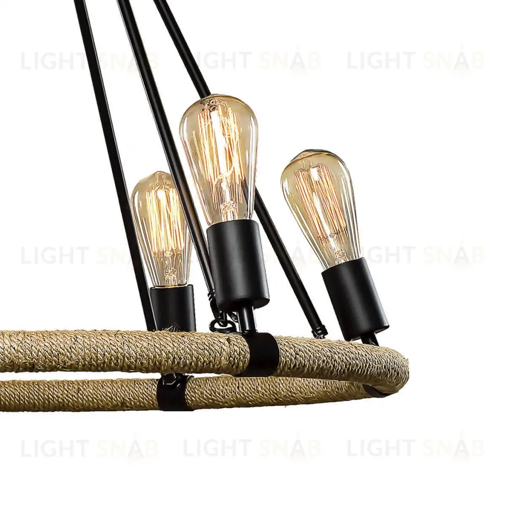 Подвесная люстра LOFT IT Rope filament Loft1861/6 Loft1861/6