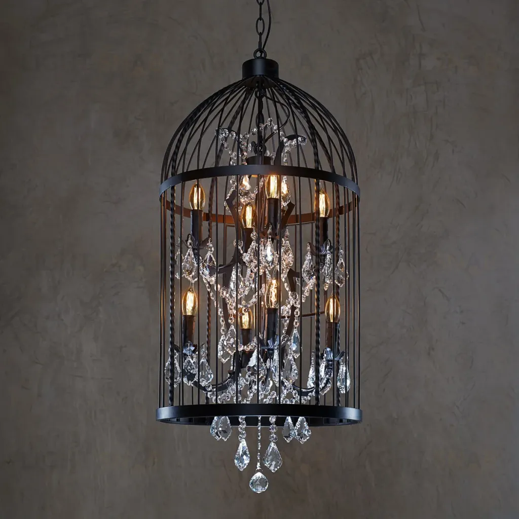 Подвесная люстра LOFT IT Vintage birdcage Loft1891/8 Loft1891/8