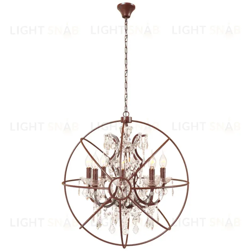 Подвесная люстра LOFT IT Foucaults orb crystal Loft1897/8 Loft1897/8