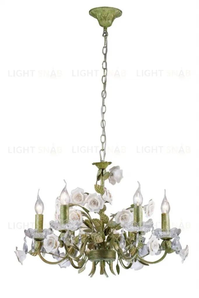Подвесная люстра Lucia Tucci Fiori Di Rose 1770.6 Fiori Di Rose 1770.6