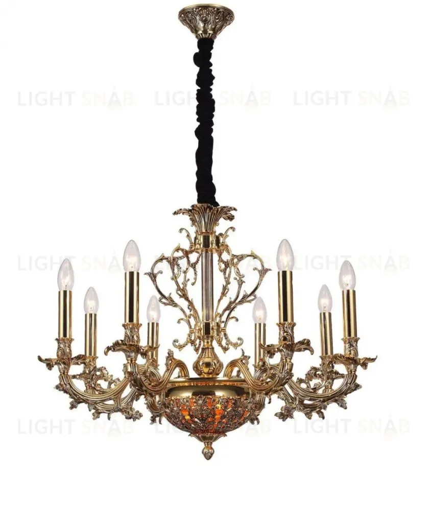 Подвесная люстра Lucia Tucci Firenze 1780.8.2 Antique Gold Firenze 1780.8.2 Antique Gold