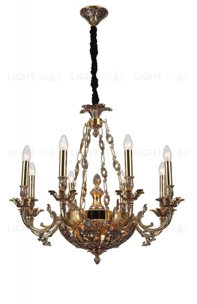 Подвесная люстра Lucia Tucci Firenze 1781.8.2 Antique Gold Firenze 1781.8.2 Antique Gold
