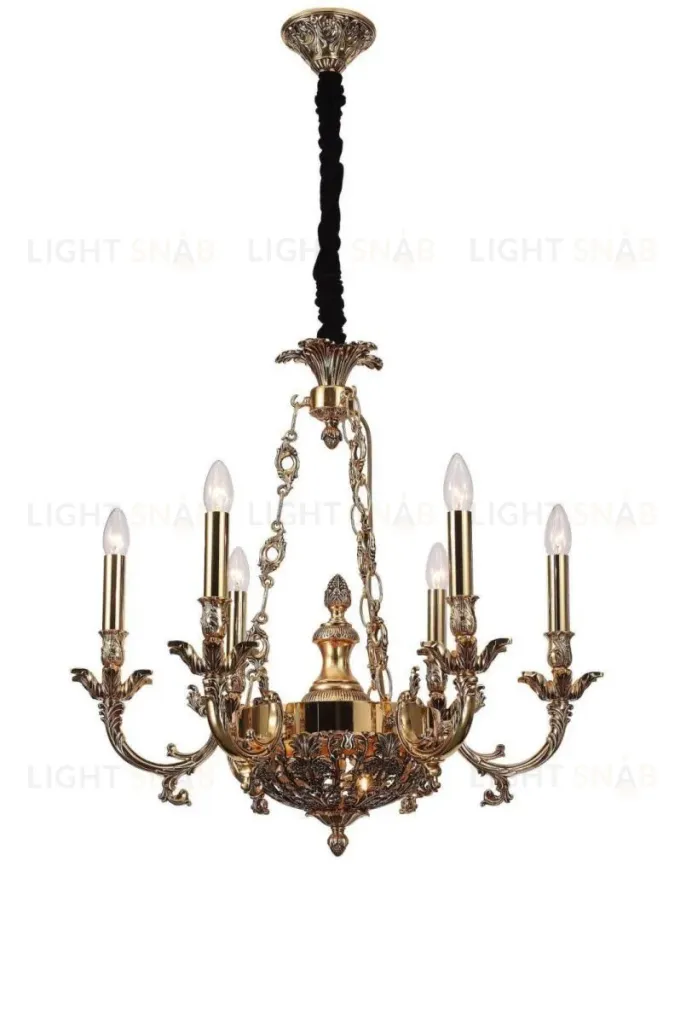 Подвесная люстра Lucia Tucci Firenze 1781.6.2 Antique Gold Firenze 1781.6.2 Antique Gold