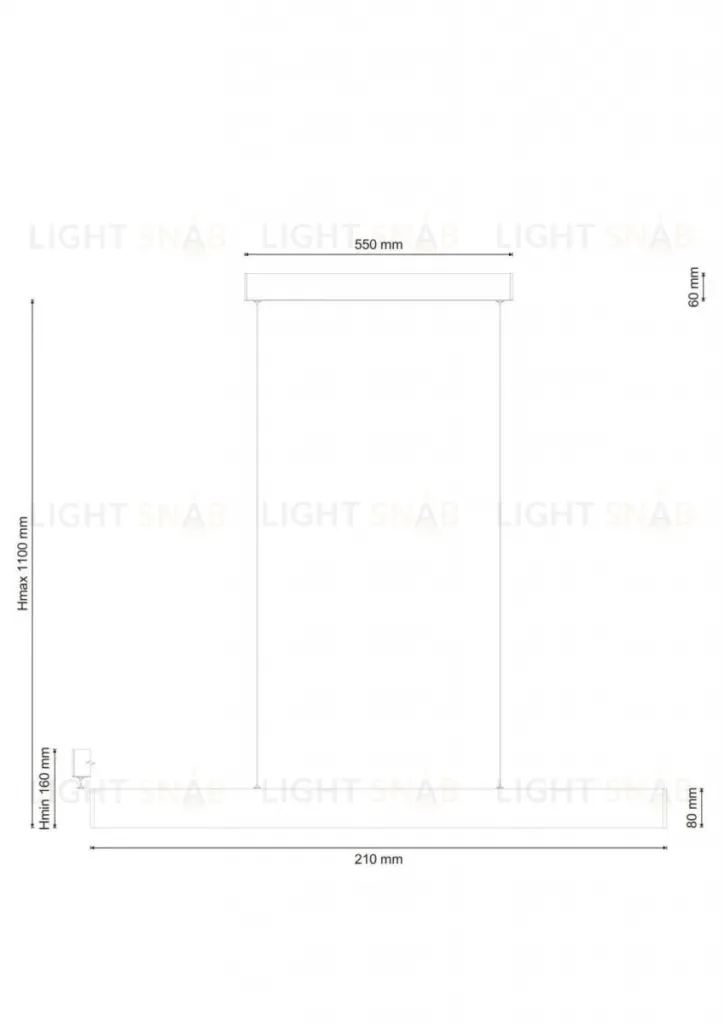 Подвесной светодиодный светильник Lucia Tucci Aero 206.30 Bianco Led Aero 206.30 Bianco Led
