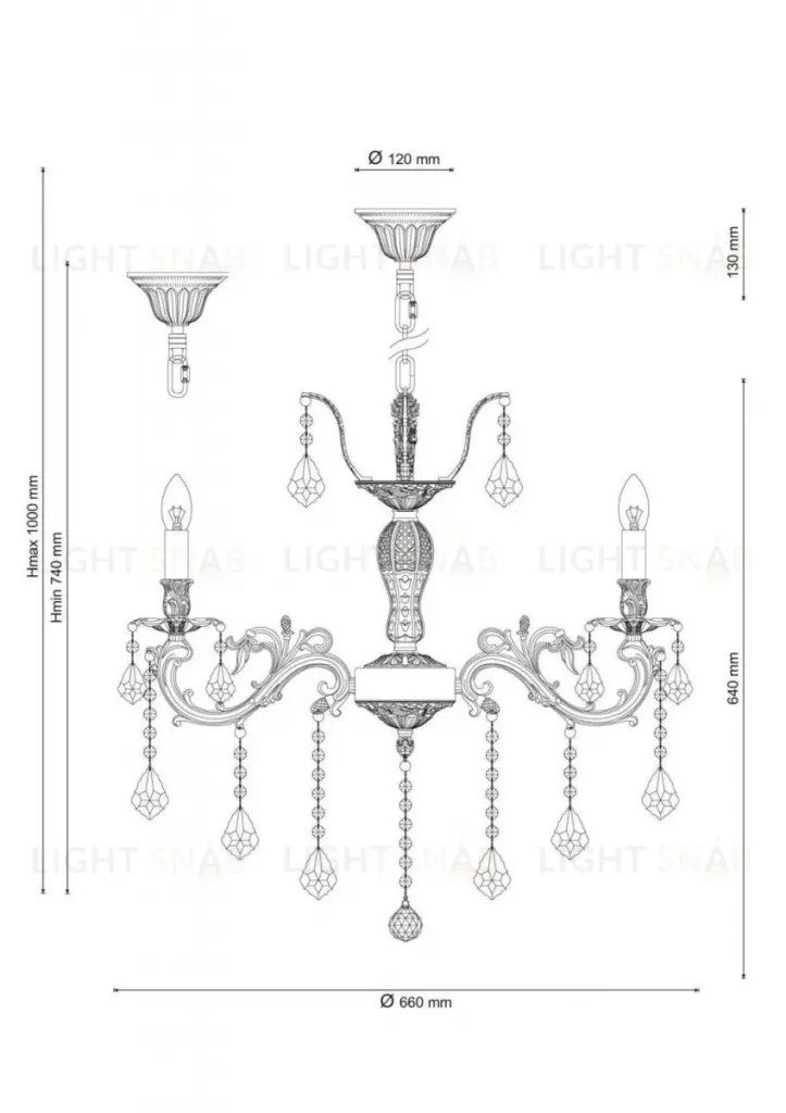 Подвесная люстра Lucia Tucci Barletta 122.8 Coffe Gold Barletta 122.8 Coffe Gold