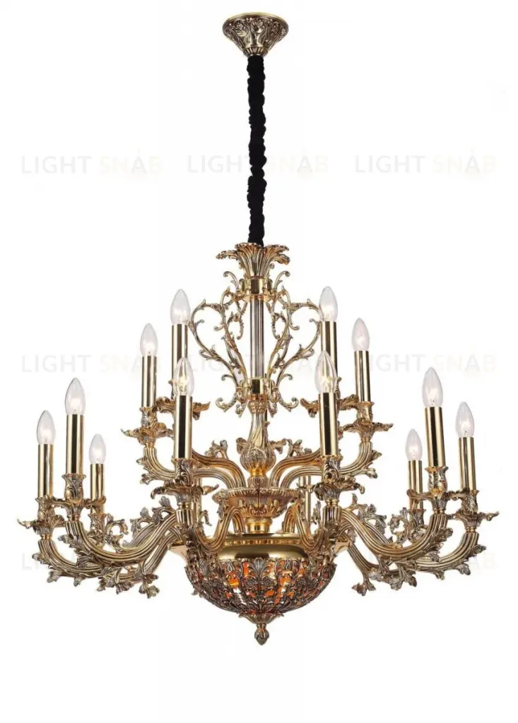 Подвесная люстра Lucia Tucci Firenze 1780.15.3 Antique Gold Firenze 1780.15.3 Antique Gold