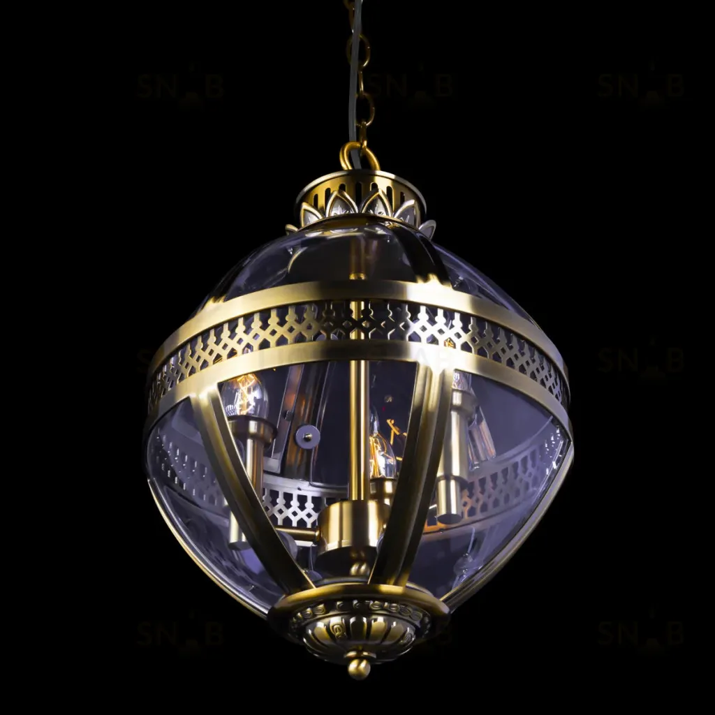 Подвесной светильник LOFT IT Lantern residential Loft3043-Br Loft3043-Br