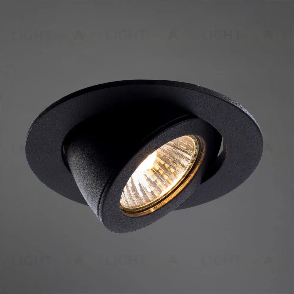 Встраиваемый светильник Arte Lamp Accento A4009PL-1BK A4009PL-1BK