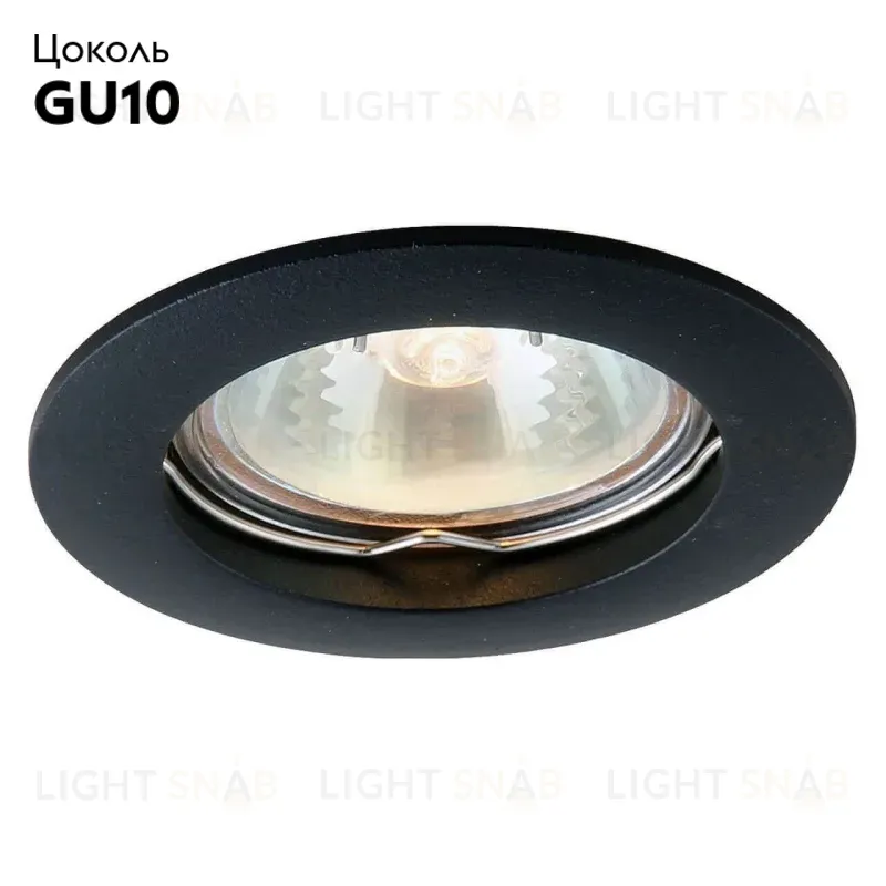 Встраиваемый светильник Arte Lamp Basic A2103PL-1BK A2103PL-1BK
