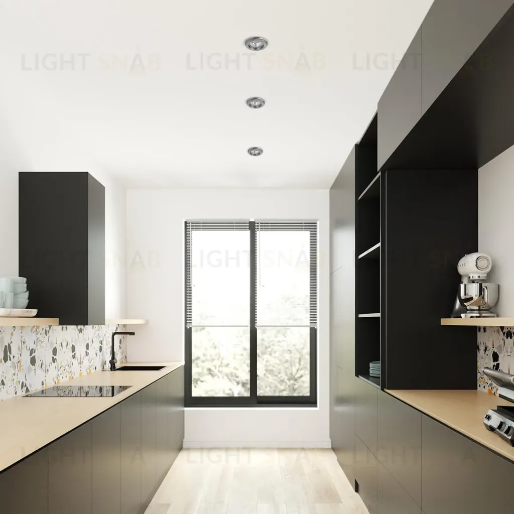 Встраиваемый светильник Arte Lamp Praktisch A1203PL-1SS A1203PL-1SS