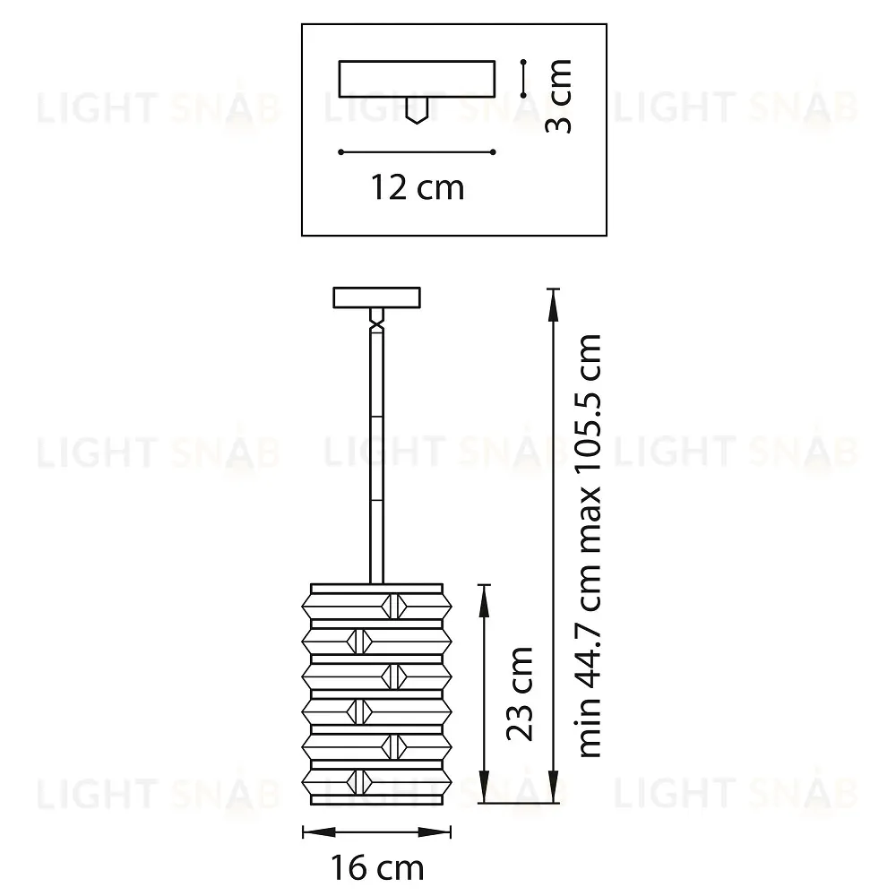 Подвесной светильник Lightstar Amerigo 746018 746018