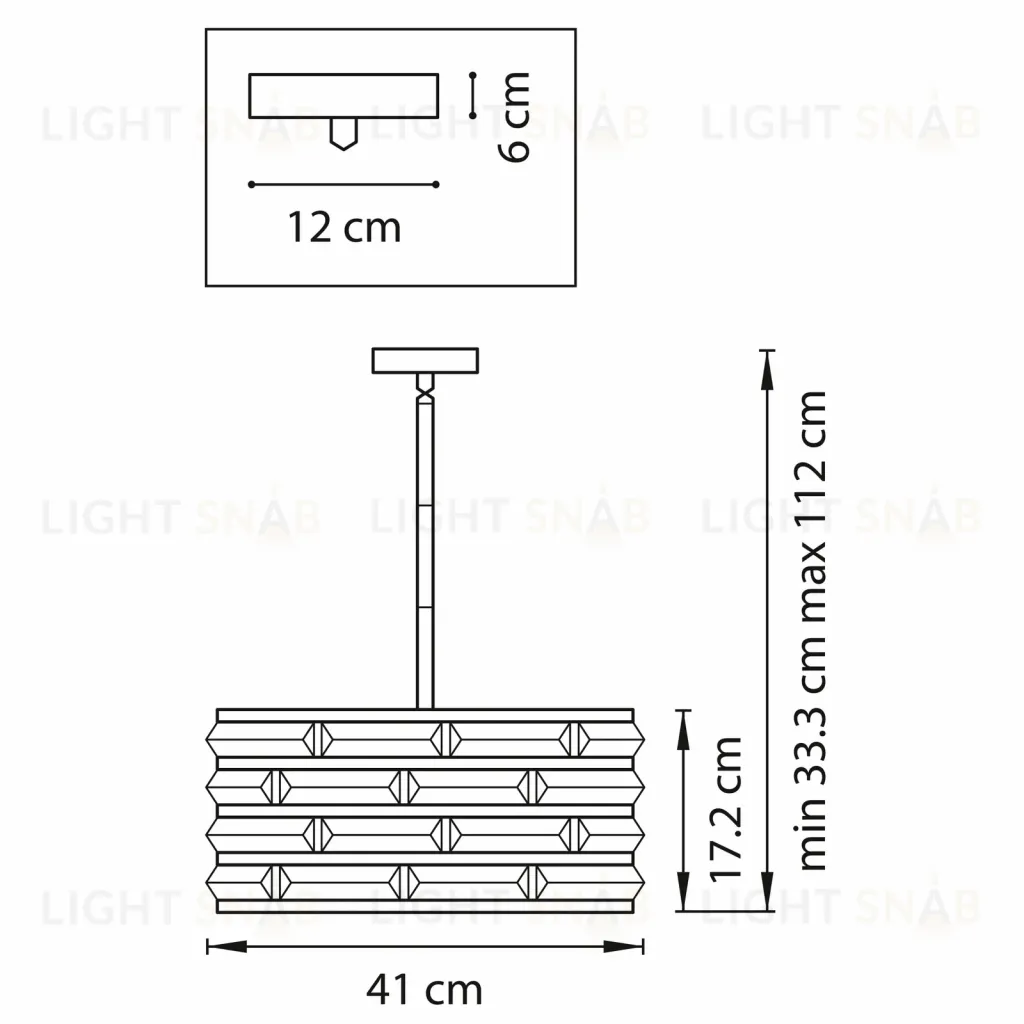 Подвесная люстра Lightstar Amerigo 746048 746048