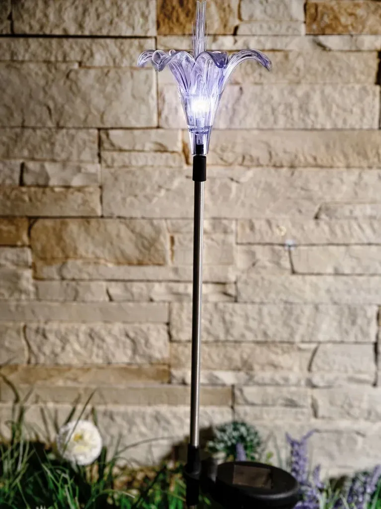 Светильник на солнечных батареях (07288) Uniel USL-S-104/MT810 Lily USL-S-104/MT810 Lily