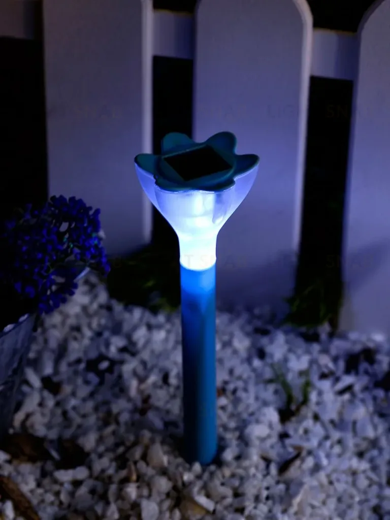 Светильник на солнечных батареях (10624) Uniel Promo USL-C-418/PT305 Blue Crocus USL-C-418/PT305 Blue Crocus
