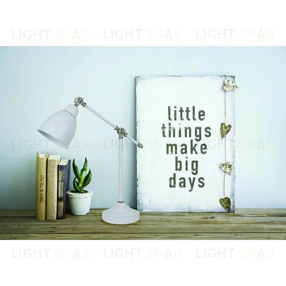 Настольная лампа Arte Lamp Braccio A2054LT-1WH A2054LT-1WH
