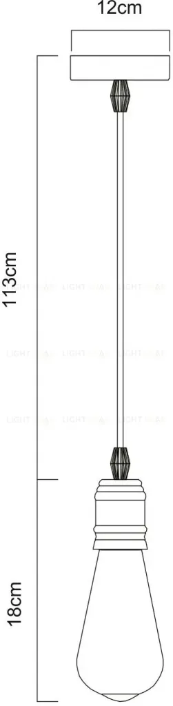 Подвесной светильник Arte Lamp Mazzetto A4290SP-1BK A4290SP-1BK