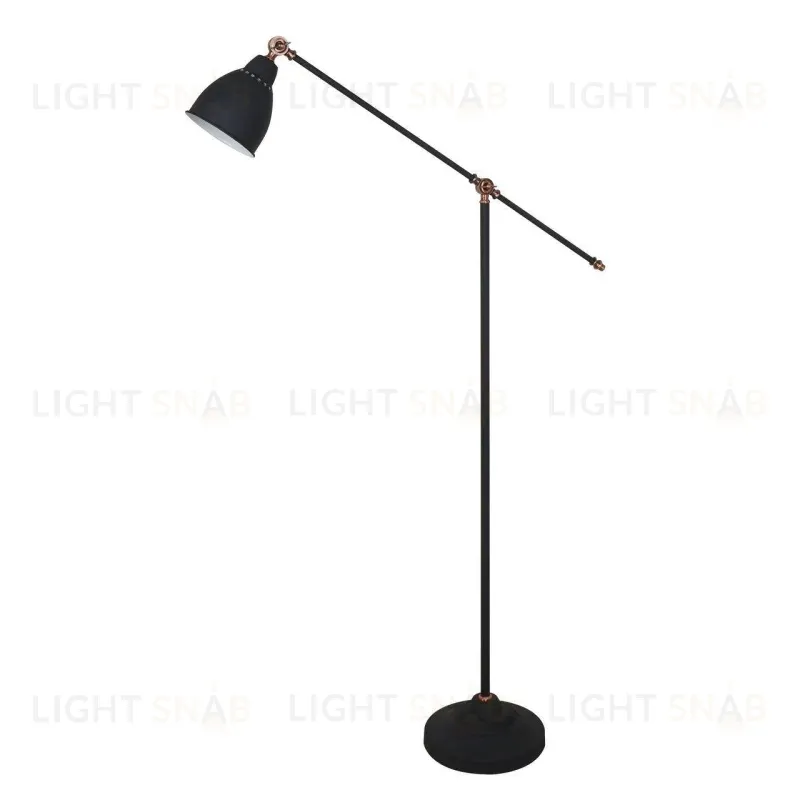 Торшер Arte Lamp Braccio A2054PN-1BK A2054PN-1BK