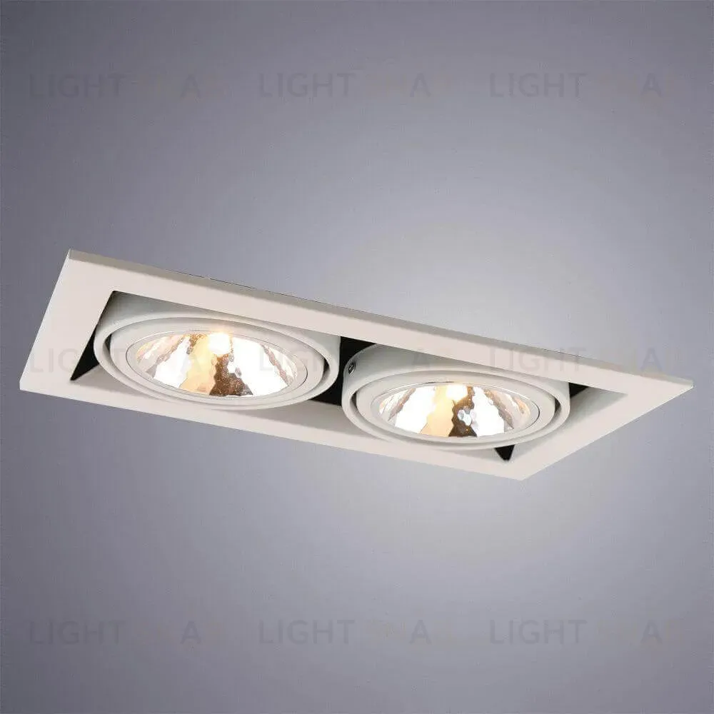 Встраиваемый светильник Arte Lamp Cardani Semplice A5949PL-2WH A5949PL-2WH