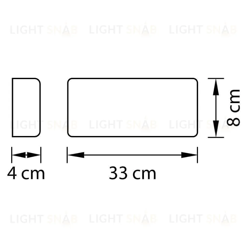 Настенный светодиодный светильник Lightstar Fiume 810516 810516