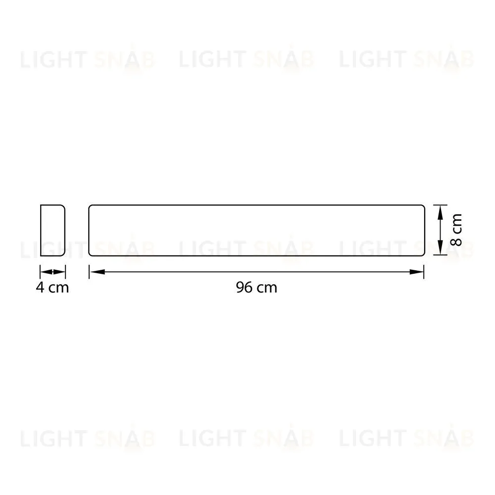 Настенный светодиодный светильник Lightstar Fiume 810538 810538