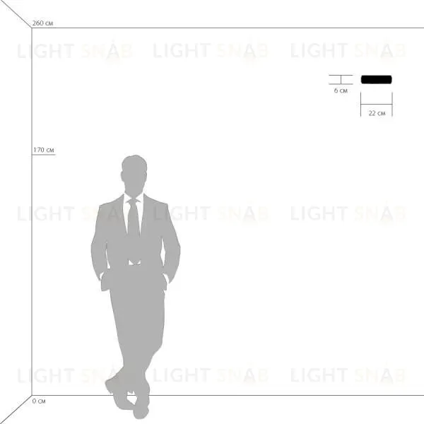 Настенный светильник Lightstar Blanda 801813 801813