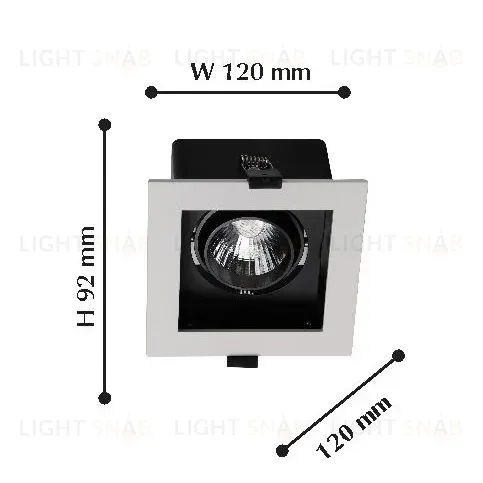 Встраиваемый светодиодный светильник Favourite Flashled 1988-1C 1988-1C