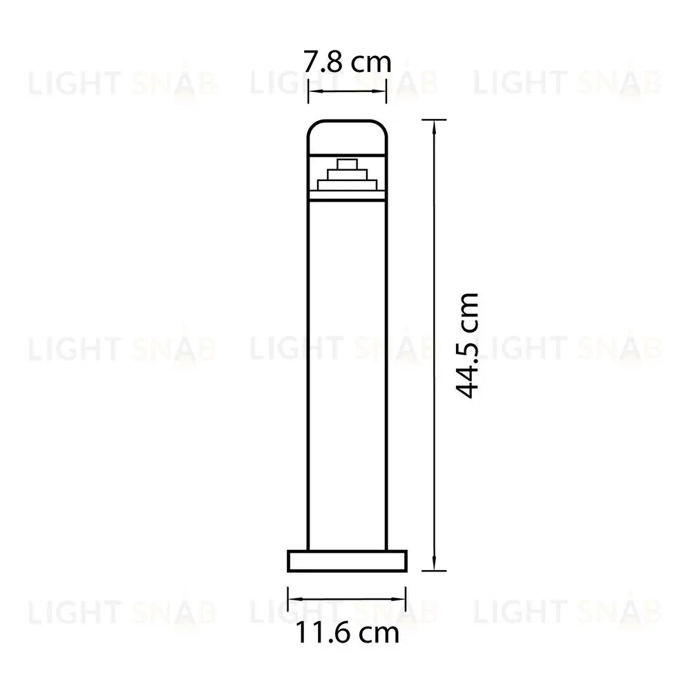 Уличный светодиодный светильник Lightstar Raggio 376907 376907