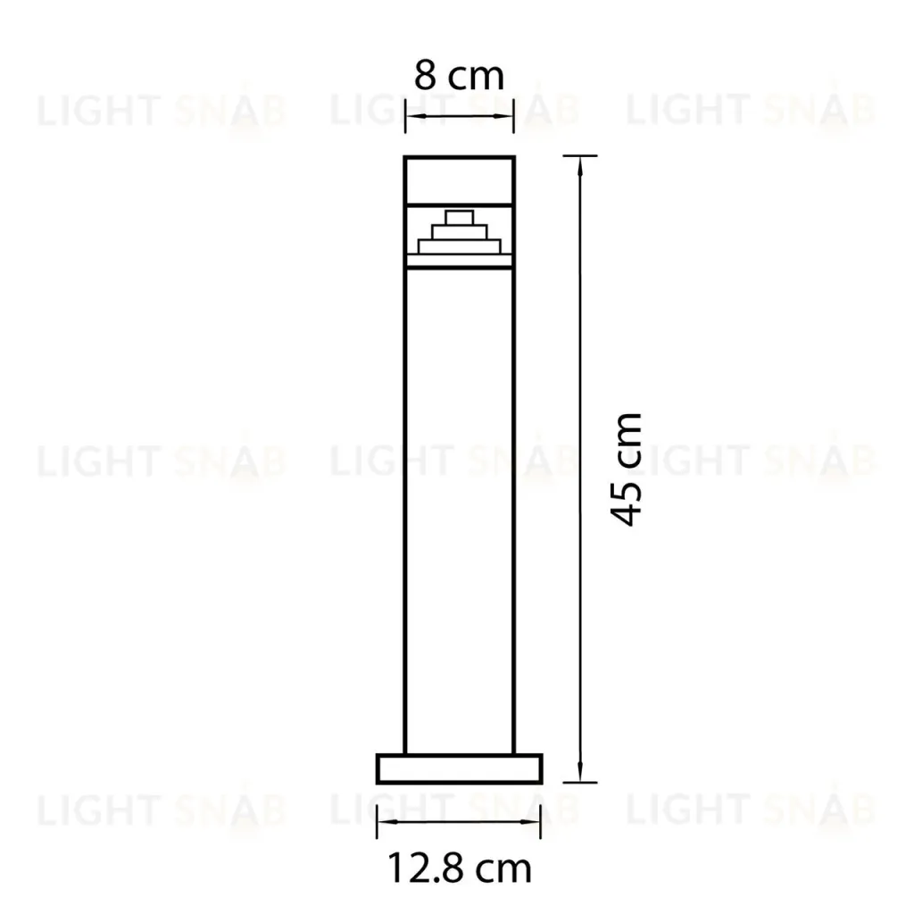 Уличный светодиодный светильник Lightstar Raggio 377907 377907
